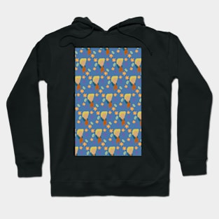 Fred Pattern - Blue Hoodie